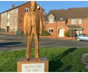 У Британії встановили статую путіна, яка точно відповідає його прізвиську