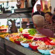 У Трускавці спалахнув скандал через “шведський стіл”: Чи можуть готелі обмежувати гостей у кількості їжі (відео)