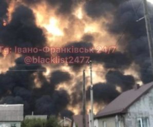 Вибух нафтопроводу на Івано-Франківщині: над селом здійнялися клуби диму (відео)