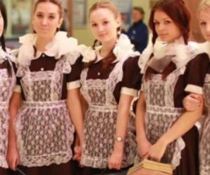 “А де вишиванки?!”: Соцмережі сколихнуло фото школярок у радянській формі у Чернівцях