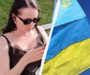 Показала середній палець, львівська чиновниця відмовилася встати під час гімну. ВІДЕО