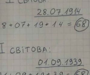 Закінчення війни припадає на дату яка знаходиться нижче… Загадкові співпадіння, як вважаєте?