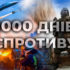 Сьогодні 1000 днів від початку повномасштабного вторгнення