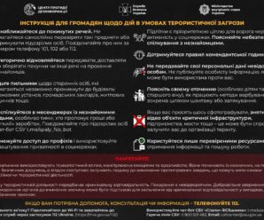 ❗️ Пам’ятайте про відповідальність!