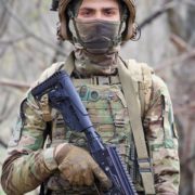 Хлопця із позивним «Зрячий» ми зустріли на навчальному полігоні