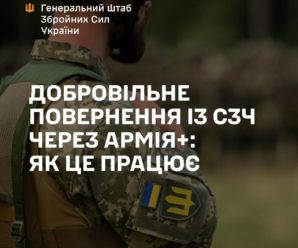 Добровільне повернення із СЗЧ через Армія+: як це працює